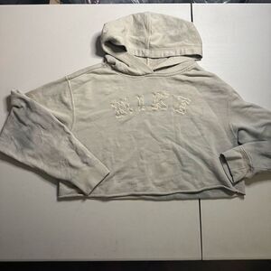 Nike cropped tie dye hoodie xs